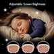 thumbnail image 4 of Reloj despertador digital para niños, niñas y niños, lindo reloj despertador 2 alarmas 6 volumen de música ajustable 3 brillo de pantalla temporizador luz nocturna (rosa), 4 of 5