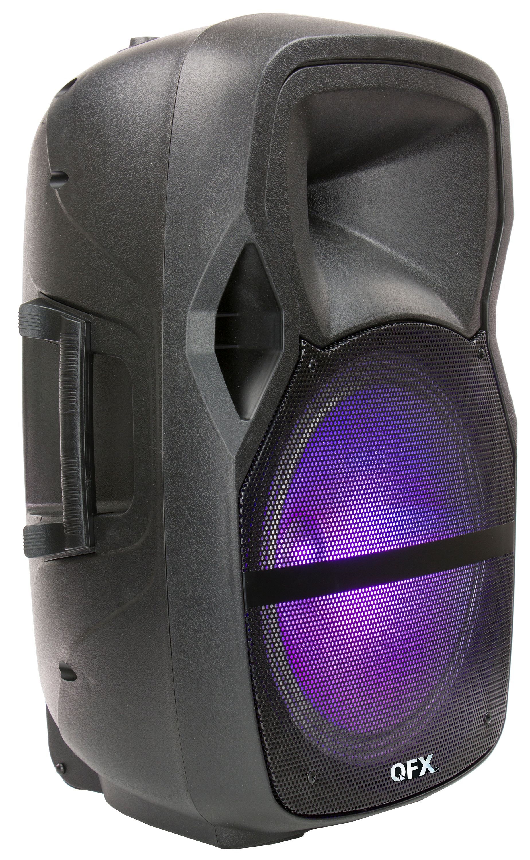 QFX PBX-61155 15" 4600W Portable Bluetooth Speaker (Bonus Stand Included) - image 5 of 7