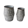thumbnail image 1 of CheungsRattan 4725-2 Barrel Planter 2 Piece Set, 1 of 1