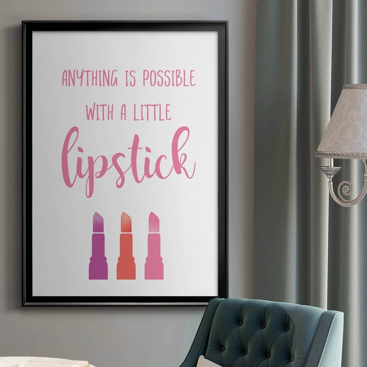 Little Lipstick Premium Classic Framed Print - Ready to Hang