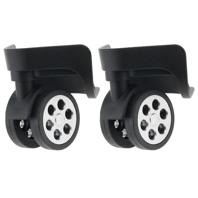 Jumpingount 1 Pair Porous Wheel Suitcase Luggage Casters Replacement for Travel Bags A85 Viajes, Equipaje y Accesorios Varios