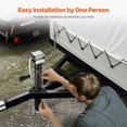 thumbnail image 5 of A-Frame Trailer Tongue Jack - 5000 lbs Capacity, 15" Lift Travel, Bolt-On Trailer Jack for Easy Installation, 5 of 6