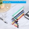 thumbnail image 4 of Uxcell Large Bill Mesh Zipper Pouch File Bags, 18 Pack File Project Pockets Multicolored, 4 of 7