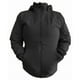 thumbnail image 3 of Chaqueta de exterior Corta Viento impermeable para mujer, color negro, 3 of 3