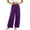 009-Purple, variant on Diufon Linen Pants Women Summer Boho Wide Leg Palazzo Pants Casual Drawstring High Waisted Trousers with Pockets