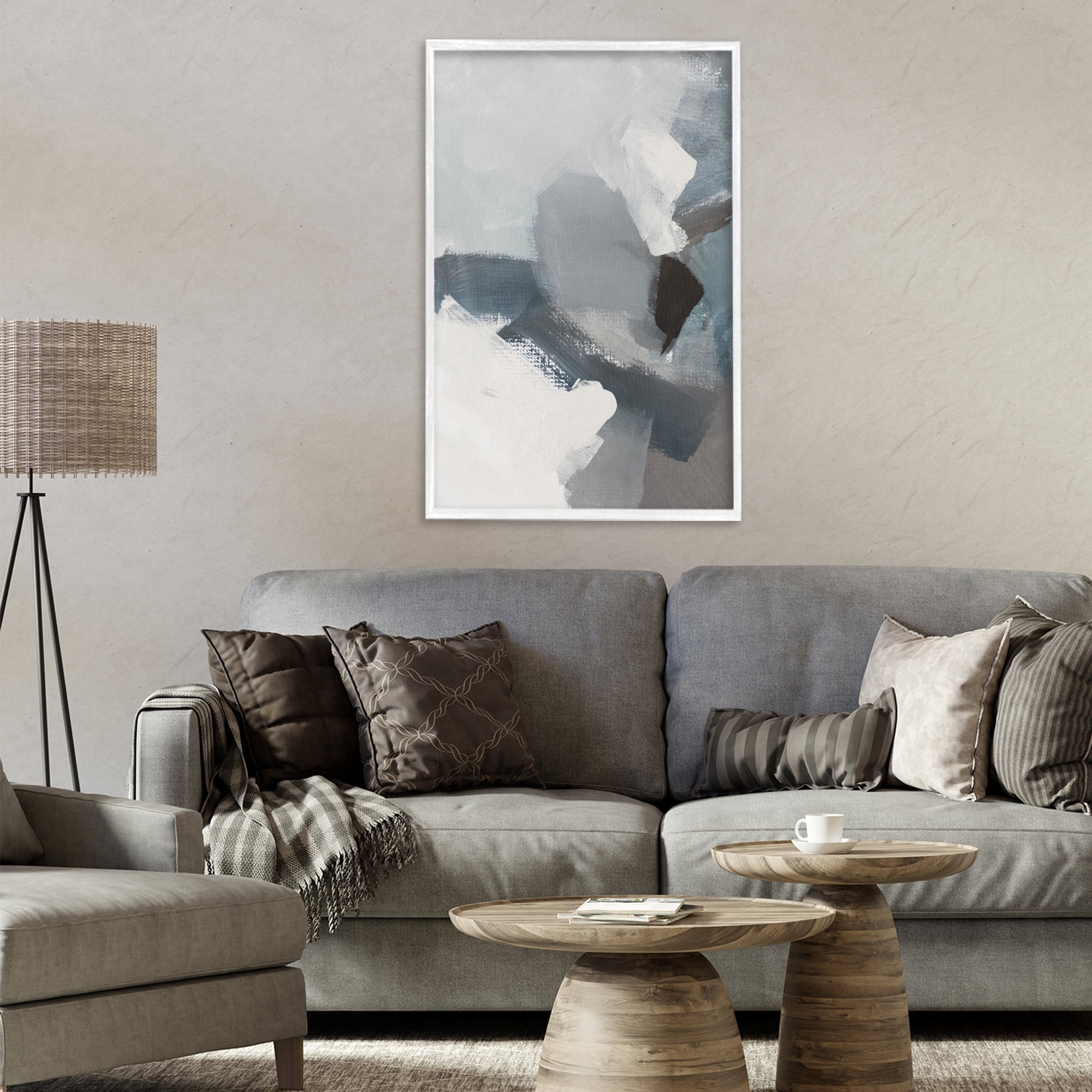 Stupell Industries Peace In The Storm White Framed Giclee Art, design by Lanie Loreth