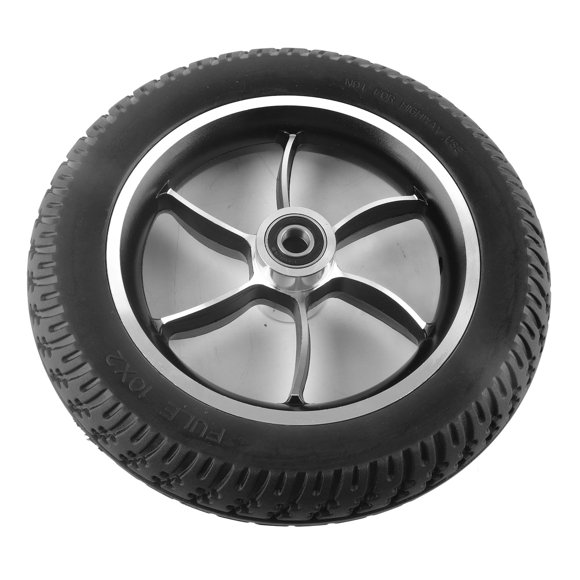 Neumós de Rueda Sólida, Mueva Flexiblentse El Cubo de Aleación de Aluminio de Llantas para Sillas de Ruedas Sin Inflable Con Cojinete de 12 mm 6001 Para Ruedas para Sillas