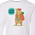 thumbnail image 4 of Inktastic Hiker Backpacking I Love Hiking Long Sleeve Youth T-Shirt, 4 of 5
