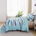 thumbnail image 3 of Nordmiex King Quilt Bedding Set - 3 Pieces Beach Quilt Sets Coastal Bedspreads Ocean Coverlets Microfiber Bed Cover All Season Quilts, 3 of 9