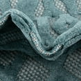 thumbnail image 4 of Unique Loom Outdoor Trellis Textured Collection Area Rug - Osage (6' x 9' Rectangle Aqua), 4 of 7