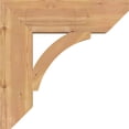 thumbnail image 3 of Ekena Millwork 5 1/2"W x 22"D x 22"H Thorton Slat Smooth Bracket, Western Red Cedar, 3 of 4