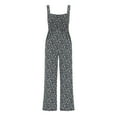 thumbnail image 5 of Umbreon Jumpsuits for Women Casual Loose Overalls Sleeve Less Printed Wide Leg Long Pant Rompers Beach Vacation Clothes for Women With Pockets, 5 of 6