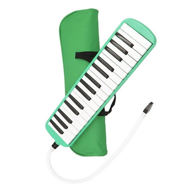Acordeón 32 Teclas de Piano Melodica Instrumento de Educación Musical el Regalo de los Niños de Principiante con Bolsa de Transporte Verde TOMSHOO Acordeón