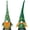 Set of 2 St Patrick Day Gnomes, variant on 1PCS/2PCS/3PCS Blue Beach Gnomes Decoration, Handmade Swedish Tomte Figurine Plush Elf Holding Funny Sweet Warm Sayings Beach Life Party Decor Best Gifts for Summer Home Decorations