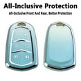 thumbnail image 5 of Yuebutor Key Fob Cover Case Compatible with Cadillac Escalade ESV CTS XTS ATS STS XT4 XT5 CT6 SRX Premium Accessories Shell, 5 of 7