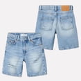 thumbnail image 2 of Wxolcjlv Toddler Boys High Rise Jean Shorts Summer Breathable Baggy Zipper Fly Shorts Jorts, 2 of 3