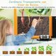 thumbnail image 5 of Costway Juego de Cocina para Niños de 3 Años con Macetero Visor de Raíces Grifo Giratorio Fregadero Extraíble Pizarras Accesorios de Utensilios, 5 of 9