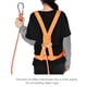 thumbnail image 4 of Arnés de Escalada Medio Cuerpo Cinturón de Seguridad Ajustable Arnés de Escalada al Aire Libre para Trabajos Aéreos(Small Buckle1.6m), 4 of 7