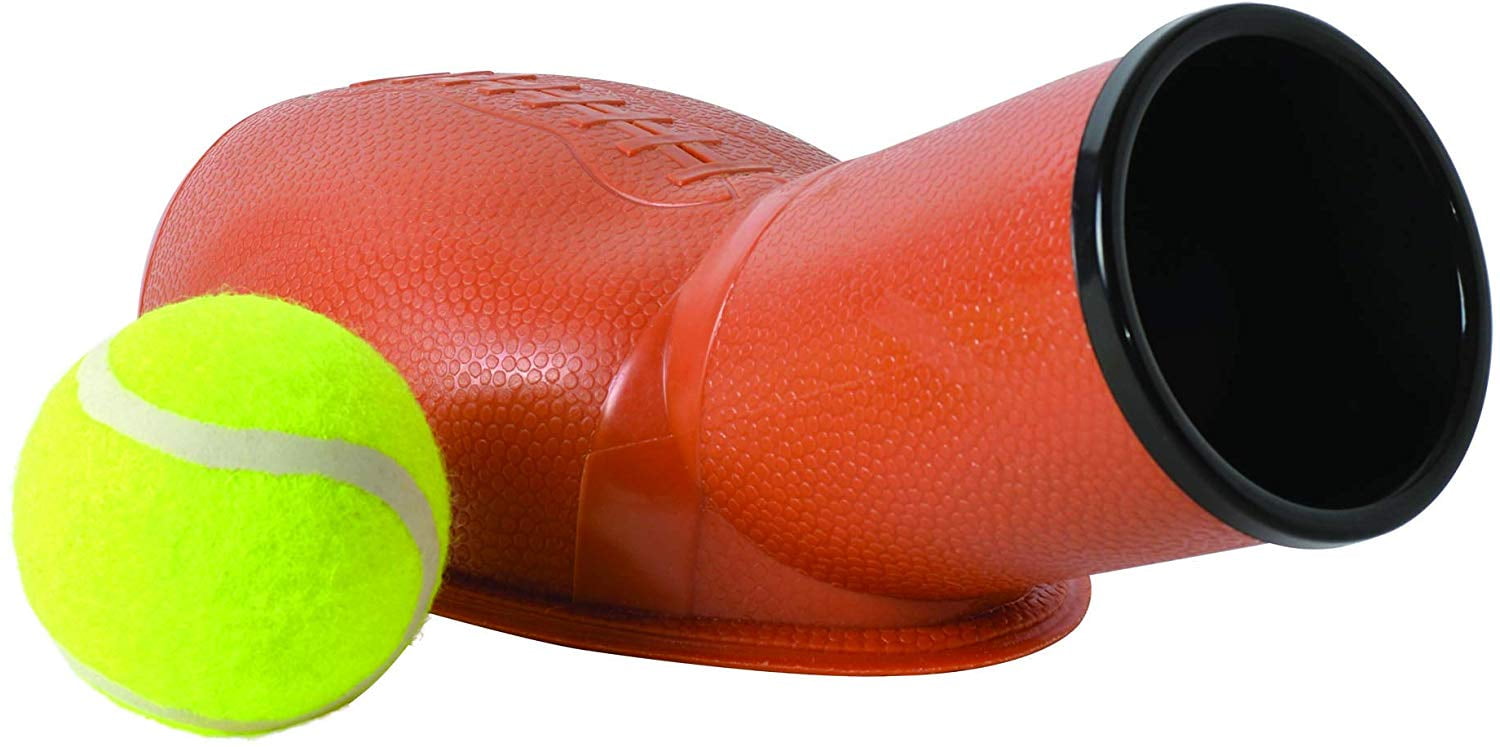 1 Pet Ball Launcher Set Tennis Scoop Toss Dog Play Fetch Games Park Fun Training