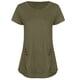 thumbnail image 4 of Pullover de Color Sólido de las Mujeres, Nuevo Botón de Manga Corta Cuello Redondo para el Uso Casual Y de Fiesta, Blusa Diaria Suave, Camiseta de Moda Callejera, 4 of 6