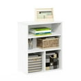 thumbnail image 5 of Furinno Pasir Adult 3-Shelves Display Standard Bookcase, White, 5 of 7