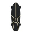 thumbnail image 3 of Monopatín de crucero de cubierta de arce Unisex, tabla larga, rueda de PU, tabla de Skate de rueda 78A C kusrkot patineta de entrenamiento, 3 of 6