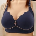 thumbnail image 2 of Amvlyk Wireless Bras for WomenBreathable Seamless Push Up Bras with Adjustable Straps Soft Lightweight Comfortable Everyday Bras Full Coverage Daily Bras for Gym Workout Exercise Running, 2 of 3