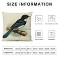 thumbnail image 5 of COMIO Throw Pillow Covers Watercolor Bird with Quotes Cushion Pillow Case Home Decor Pillowcase, 5 of 5