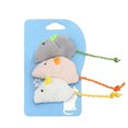 thumbnail image 1 of 3pcs New Plush Simulation Mouse Cat Toy Plush Mouse Cat Scratch Bite Resistance Interactive Mouse Toy Playing Toy For Cat Kitten, 1 of 7