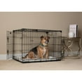 thumbnail image 2 of Lucky Dog Whisper Glide 36 Inch Sliding Double Door Dog Crate, 2 of 9
