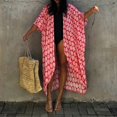 thumbnail image 4 of Beach Cover Ups For Swimwear Loose Beach Sundress Bikini Cover Dressfor Beach Pool Sunscreen Top, 4 of 5