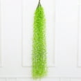 thumbnail image 4 of Artificial Green Weeping Willows - 5 PCS Realistic Plastic Leaf Rattan Plants for Indoor Wall Hanging, Ceiling Decoration, Flexible Vines, Maintenance-Free Decorative Greenery (100cm), 4 of 6