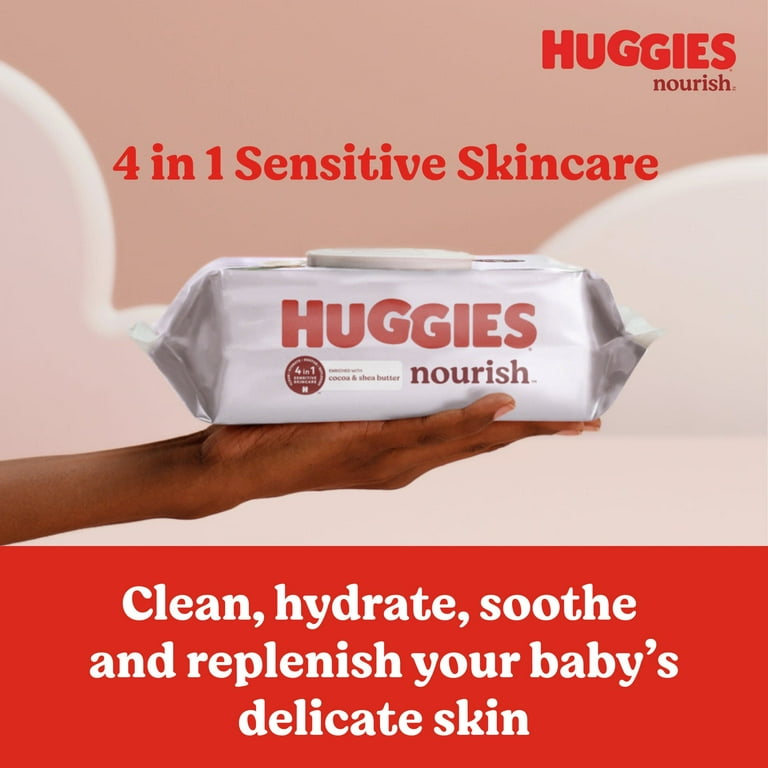 Huggies nourish and care wipes best sale walmart