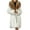 ZE-Brown, variant on Faux Fur Coat Women Long Fuzzy Fleece Jacket Open Front Cardigan Faux Fur Lapel Coat Warm Winter Coats Fashion Outfits