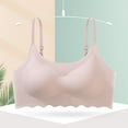 thumbnail image 5 of Lmnyox 2 Pack Women's Comfortable Wireless Bras Soft Full Coverage Bralettes Support Everyday Bras, 5 of 6