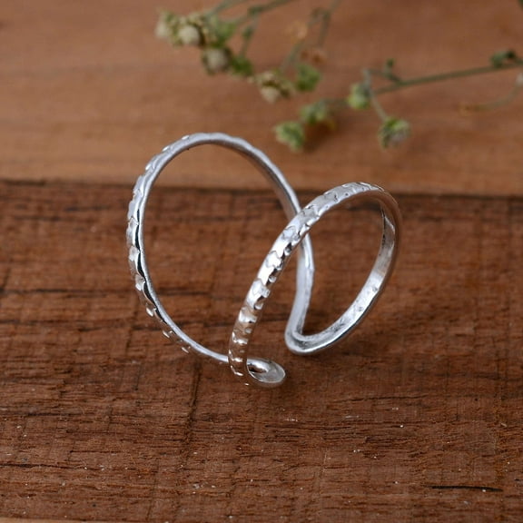 SS DESIGNS Dainty Silver arthritis ring, Handmade arthritis Thumb Ring, finger Ring