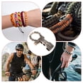 thumbnail image 2 of Hebilla de Pulsera de Paracord Uxcell [5PCS] - Gancho de Metal Ajustable para Pulseras Cinturón [Oro Antiguo-Cabeza Redonda], 2 of 6