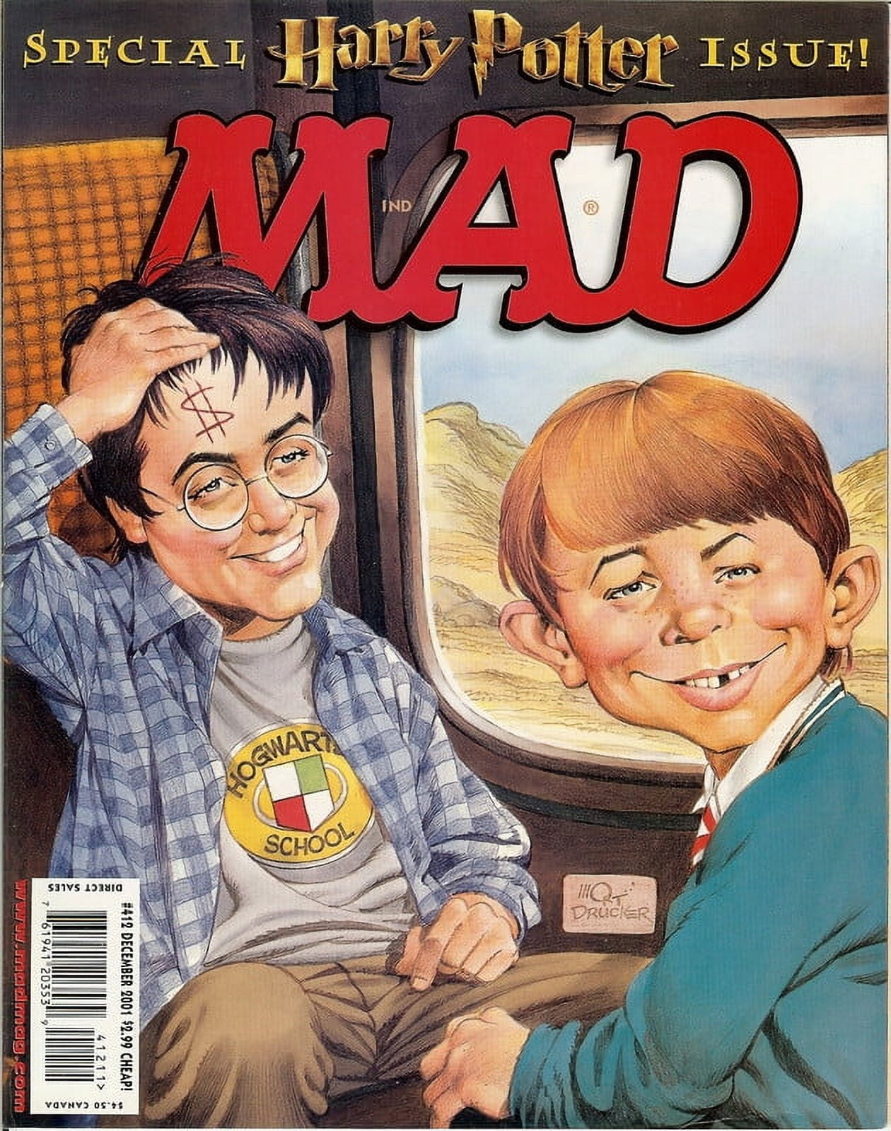 MAD Magazine #412 DEC 2001