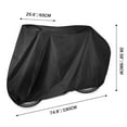 thumbnail image 6 of Maveek Bicycle Cover Waterproof Bike Rain Cover For Outside Storage, 190T Nylon Cycle Case Anti Dust Rain UV Protection  (Blakck, L-Size), 6 of 9