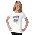 thumbnail image 3 of Oregon Map State Shape Do It OR Pride Womens Fitted Plus Size Graphic Tee Brisco Brands 2X, 3 of 5