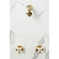 thumbnail image 3 of Kingston Brass KB247PXSO Victorian Double-Handle Shower Faucet, Brushed Brass, 3 of 9