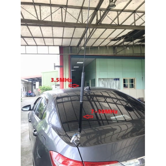 Harvest RHM-7350 CB HF Mobile Antenna with Antenna Tuner for HF Band