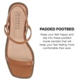 thumbnail image 4 of Journee Collection Womens Nylah Slim Platform Sling Back Sandals, 4 of 6
