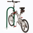 thumbnail image 4 of Global Industrial U-Rack Bike Rack 2-Bike Capacity Below Ground Mount Green, 4 of 6
