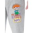 thumbnail image 3 of Nickelodeon Men's Rugrats Chuckie Finster Woke Up Like This Pajama Pants, 3 of 5