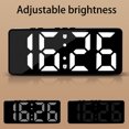 Vaidhai Multifunctional LED Mirror Alarm Clock Small Alarm Clock For