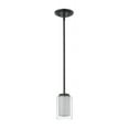 thumbnail image 2 of 1 Light Mini Pendant In Utilitarian Style 5.5 Inches Wide By 6.5 Inches High-Olde Bronze Finish Z-Lite 426Mp-Ob, 2 of 7