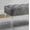 Gray, variant on Velvet Upholstered Bench with Acrylic Legs for Entryway, Gray Button Tufted Dining Bench