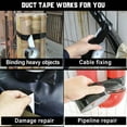 thumbnail image 6 of BOMEI PACK Black Duct Tape,1.89 in. x 35y,3 Pack,Waterproof,Tear by Hand, 6 of 6