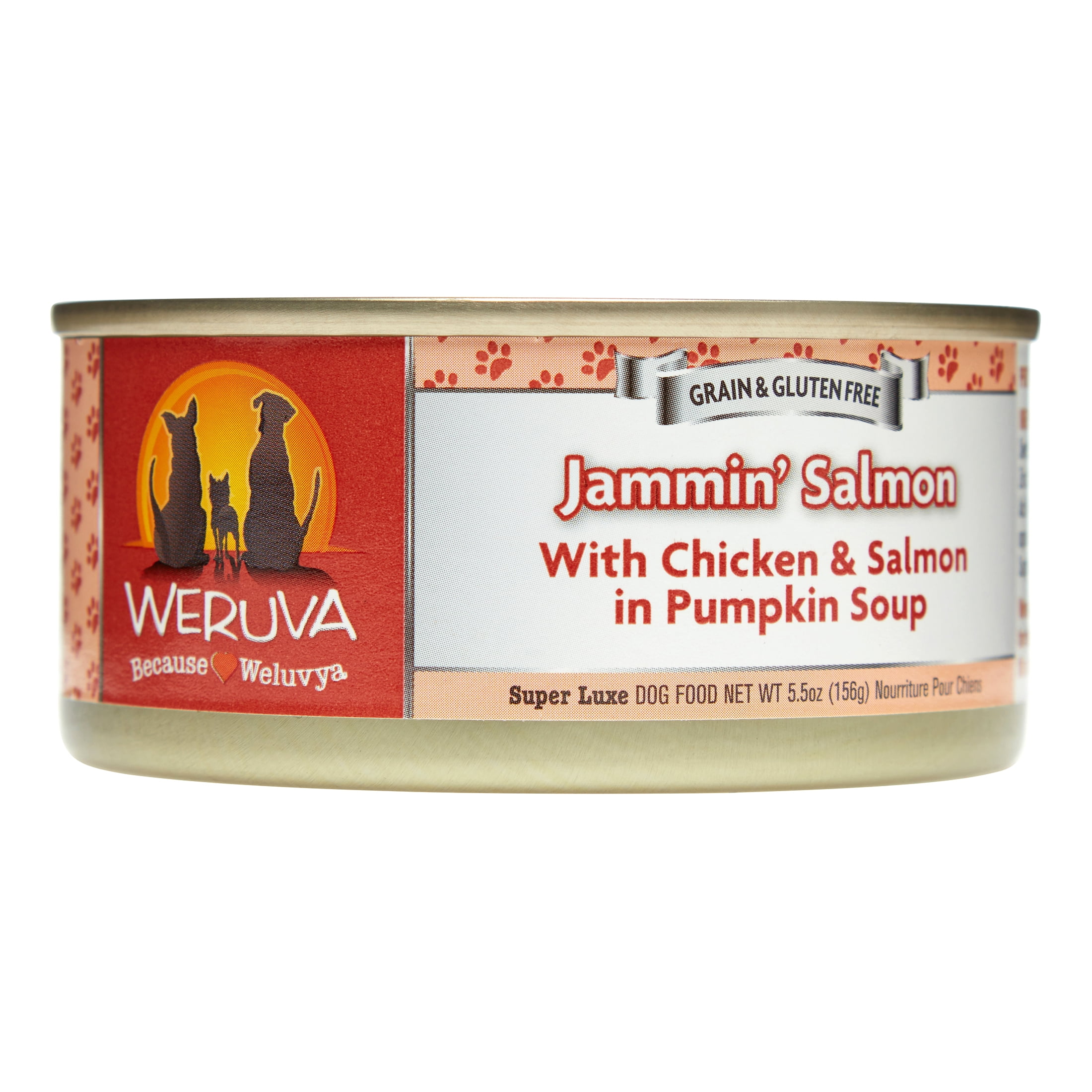 Weruva Human Style GrainFree Jamin' Salmon with Chicken & Salmon in